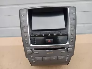 2011 2012 2013 2014 2015 LEXUS IS250 RADIO CD W CLIMATE CONTROL NAVIGATION... - Picture 1 of 9