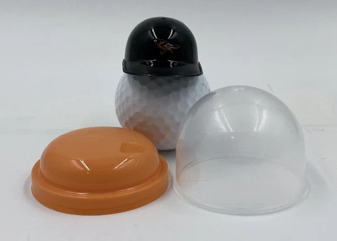 Baltimore Orioles Vtg 80’s Orig LAICH MLB Baseball Mini Gumball Helmet NOS Cover
