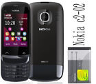 Nokia C2-02 C202 Touch and Type 2G GSM 2MP Slide Phone 2.6&quot; Original Bluetooth