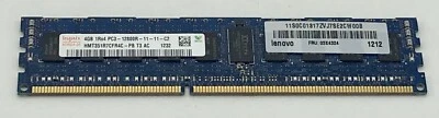 4GB SK hynix PC3-12800R Registered ECC RAM HMT351R7CFR4C-PB Lenovo 03X4324 +SHIP - Image 1 of 4