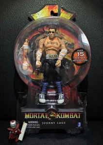 Mortal Kombat Figur Johnny Cage 6 Inch Jazwares Neu OVP MOSC NetherRealm Dragon - Picture 1 of 7