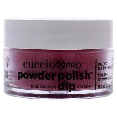 Cuccio Pro Powder Polish Nail Colour Dip System-Fuchsia With Rainbow Mica-0.5 oz - Image 1 of 2
