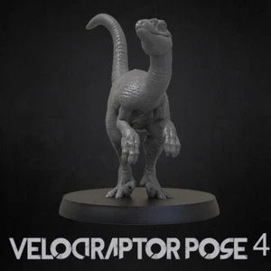 Velociraptor 4 Dinosaur D&D Roleplaying Dungeon and Dragons LAST WORLD - Picture 1 of 1