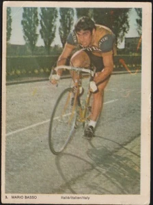 FIGURINA CARTONATA - 3 MARIO BASSO - CICLISMO ITALIA ANNI 60 - Imagen 1 de 1