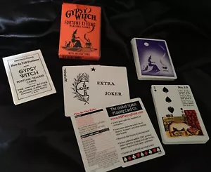 Gypsy Witch Adivinación Cartas Instrucciones Completas EE. UU. Nueva Caja Abierta - Imagen 1 de 9