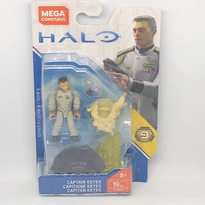 Mega Construx Bloks Halo Captain Keyes Series 9 flood Infinite combat evolved - Image 1 of 2