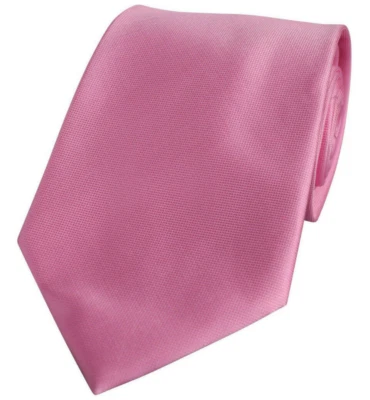 Uomo Cravatta Matrimonio Rosa Pastello Testimoni Dello Sposo Formale Design Seta - Immagine 1 di 2