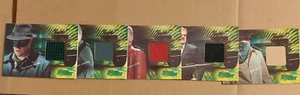 Green Hornet S2 5 card costume set Seth Rogen Christoph Waltz Olmos Harbour RARE - Picture 1 of 4