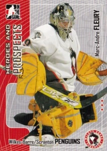 MARC-ANDRE FLEURY, LAS VEGAS GOLDEN KNIGHTS/WBS/PENGUINS, 2005-06 ITG H & P CARD - Picture 1 of 1