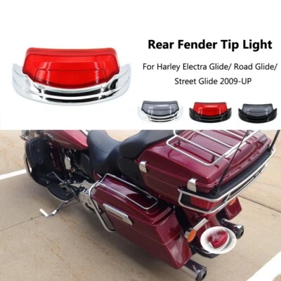Luz LED punta guardabarros trasero para Harley Road Glide Ultra FLTRU 2011 2012 2013 2016 Foto 1 de 4