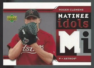 Roger Clemens 2005 Upper Deck Matinee Idols Jersey Card# MI-RC - Picture 1 of 4