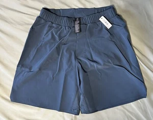 Brand New Medium Blue Athletic Shorts With Drawstring. New w/Tags! Peak Velocity - Picture 1 of 2