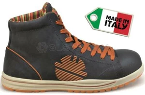 MENS LEATHER WORK SAFETY SHOES TRAINERS TOE CAP DIKE GLIDER H S3 SRC 24923 - Picture 1 of 4