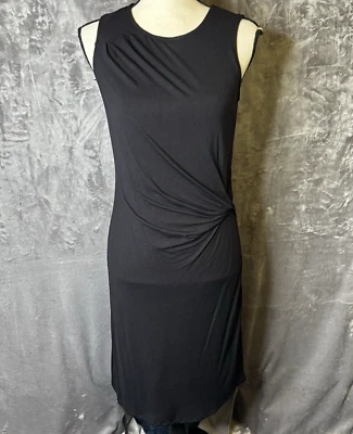 Сахар и соединять платье XS черный рюш оболочка маленький черный платье пуловер новый - Изображение 1 из 4