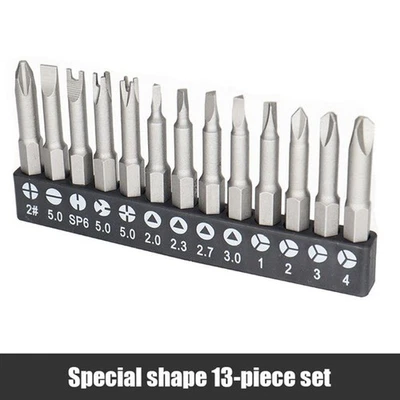 Professional Grade 13pcs Specialshaped Screwdriver Set 50mm Bit Length - Image 1 of 4