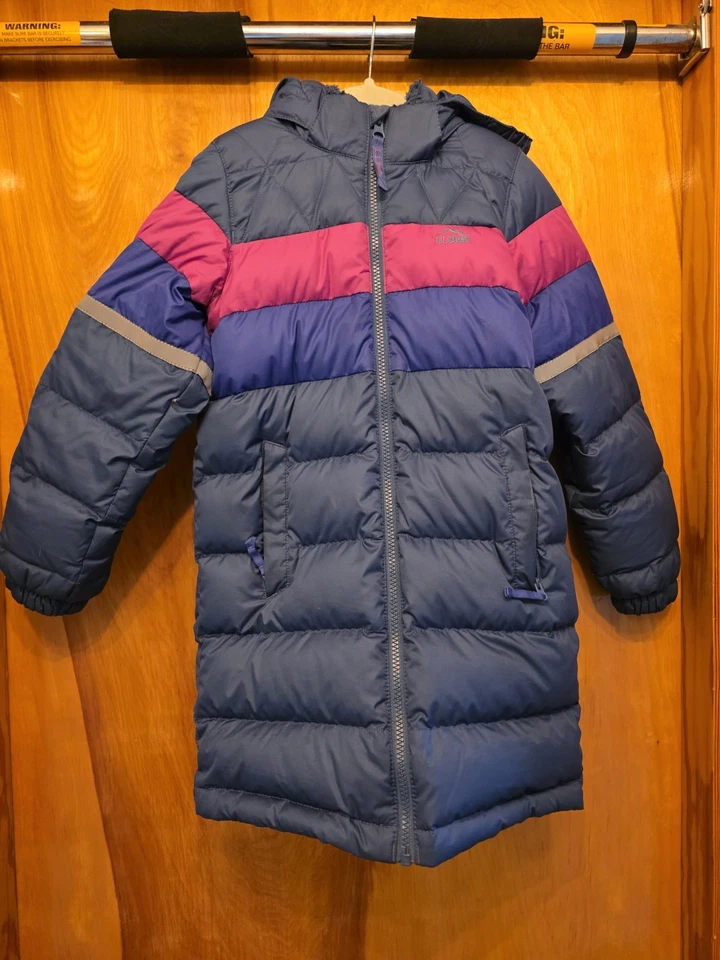 Abrigo de invierno de plumón para niños LL BEAN. Longitud 3/4. Talla L6X7. Usado.  Foto 1 de 4