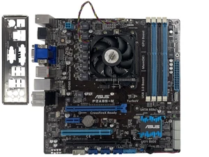 Placa madre de escritorio Asus F2A85-M AMD A8-5600K APU DDR3 con protector de E/S + tornillos - Imagen 1 de 8