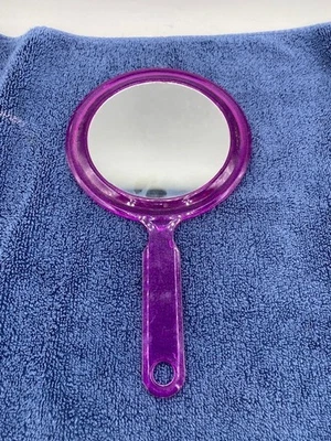 Unbranded 2 Sided 11.5in Purple Mirror - Image 1 of 2
