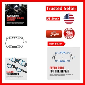 High-Performance Intake Manifold Gasket Set 1205 for V8 Engines - Durable Seal - Bild 1 von 8