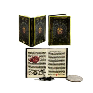 BOOK OF CAGLIOSTRO 1:12 Scale Miniature Readable Illustrated Book Doctor Strange - Picture 1 of 11