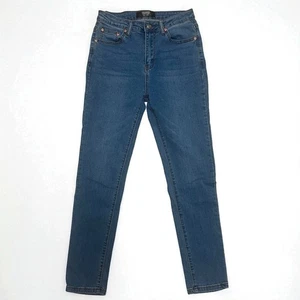 Monkey Ride Jeans Women’s Blue Skinny Stretch Denim Size 7/28 Mid Rise - Picture 1 of 12