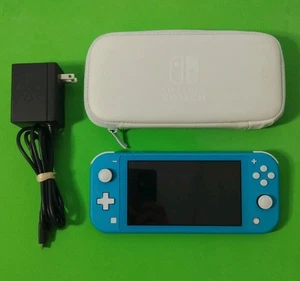 Nintendo Switch Lite Turquesa - Excelente Estado con Estuche Sin Arañazos/Deriva - Imagen 1 de 9