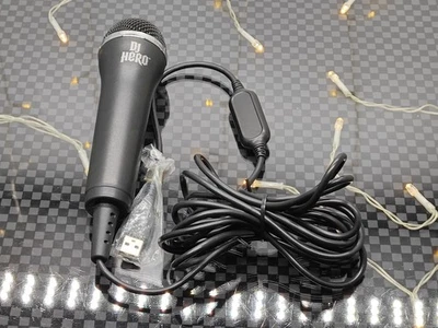  Genuine Guitar Hero Wired USB Microphone Playstation Xbox Wii /New - Image 1 of 4