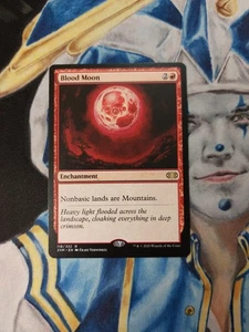 Blood Moon MTG Double Masters Red Rare Enchantment Near-Mint x1 - Picture 1 of 4