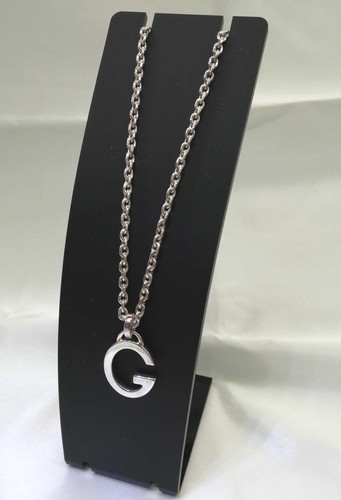 Collana Gucci G Mark Logo Catena Argento Gioielli Usata