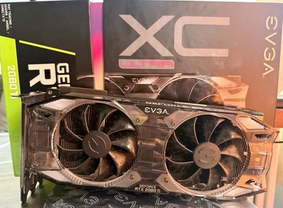 EVGA NVIDIA GeForce RTX 2080 Ti XC ULTRA 11GB GDDR6 GPU (11G-P4-2487-KR) - Image 1 of 4