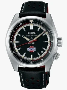 Seiko Prospex x Datsun Speedtimer Analog Leather Strap Men's Watch SBDC219 - Picture 1 of 1