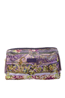 Etro Women's Zip Closure Floral Cosmetic Mini Handbag - Image 1 of 4
