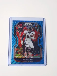 Panini Prizm 2020 Noah Fant Denver Broncos Blue Wave NFL /199 - Bild 1 von 2