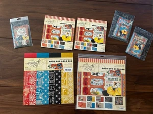 GRAPHIC 45 "Come One, Come All" Lot with ephemera, cards, 12x12 & 8x8 - Picture 1 of 10