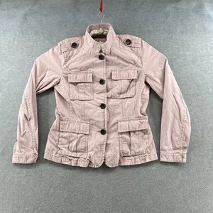 cappotto eddie bauer donna taglia m rosa tasca cargo pea - Foto 1 di 8