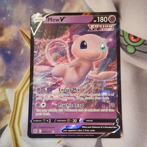 Mew V 060/159 Crown Zenith Holo - Picture 1 of 2