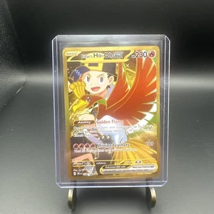 Pokémon TCG Ethans Ho-Oh EX Destined Rivals 239/182 Full Art Gold Hyper Rare - Bild 1 von 2