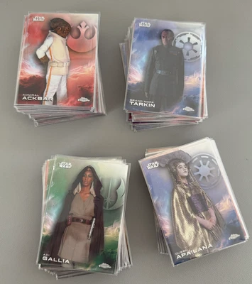 2025 Topps Chrome Star Wars ✨ REFRACTORS ✨ You Pick & Complete Your Set! - Image 1 of 2