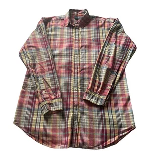 Polo Ralph Lauren Niños Camisa a Cuadros con Botones Talla XL Polo Europa - Imagen 1 de 9