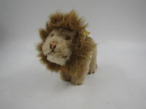 Vintage Steiff Löwe Löwe Mohair Plüschtier Knopf Im Ohr Germany - Bild 1 von 4