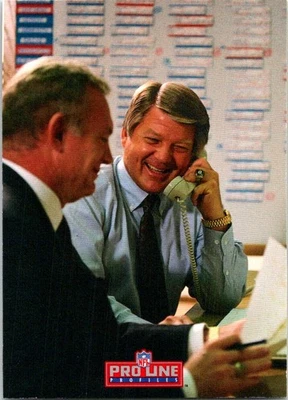 1993 Pro Line Profiles #537 Jimmy Johnson - Image 1 of 2