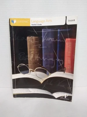 Lifepac AOP Language Arts Grade 8 Teacher's Guide (No Alternative Tests)  - Image 1 of 3