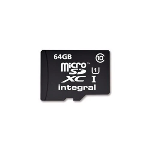 Integral INMSDX64G10-40U1 Ultimapro 64GB Class 10 40MB MicroSDHC Memory Card New - Image 1 of 1
