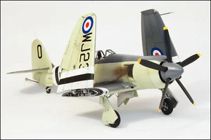 1/6 Scale British WW-II Hawker Sea Fury Plans,Templates(Folding Wing) 77ws - Picture 1 of 2