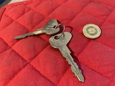 Volkswagen Vintage New Factory Cut VW Keys x2 - Image 1 of 3