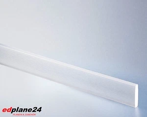 1 x 10 m cuero plano 14 x 3 mm transparente, satinado estriado cinta de cedro cedro  - Imagen 1 de 8