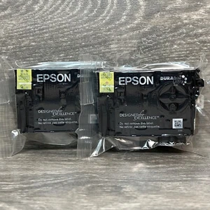 Epson 200XL Hi Yield Black INk Lot Of 2 Genuine OEM New - Picture 1 of 3