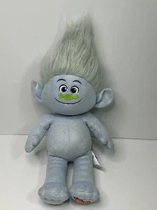 Peluche Build-A-Bear BAB Trolls Guy Diamante Azul Brillo DreamWorks - Imagen 1 de 21