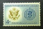 1194 MNH 1962 4c Malaria Eradication U.S. Great Seal World Health WHO Emblem 