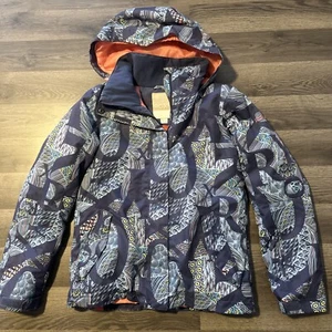 Roxy Jetty Girl JK Snowboarding Jacket - Girls XL/14 - Crown Blue Dryflight - Picture 1 of 17